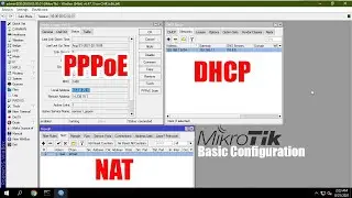 Mikrotik - Konfigurasi Dasar ( PPPoE, DHCP, NAT, IP LAN )