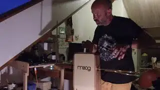 theremin moog claravox first try Learning 