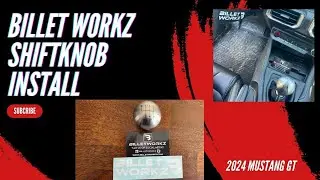 2024 S650 Mustang GT Performance Package gets a Billetworkz Shift knob #howto #life #mustang