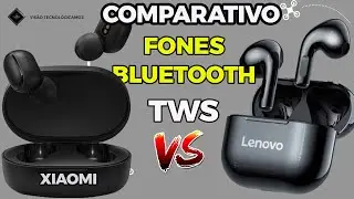 Comparativo fones Bluetooth tws - Lenovo Lp40 vs Xiaomi airdots 2