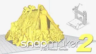 3D Printing Goblin Mud Hut terrain on Snapmaker 2 - Live Stream Part 8