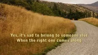 IT'S SAD TO BELONG England Dan & John Ford Coley LYRICS