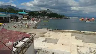 Алушта. Пляж 