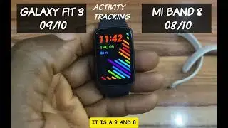 Galaxy Fit 3 vs Mi Band 8 - Which is Better?
