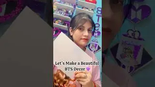 Diy Bts Room Decor | Easy Bts Craft 