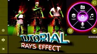 HOW TO ADD CHARACTER RAYS EFFECT IN ALIGHT MOTION🌞