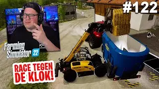 RACE TEGEN DE KLOK !!! ⏰ // Farming Simulator 22 