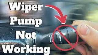 Wiper fluid not coming out ???? Watch this