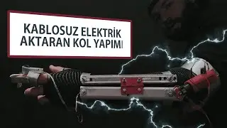 DEMİR ZIRH (HydraulicMan) 3.Bölüm: KABLOSUZ ELEKTRİK AKTARAN KOL YAPIMI