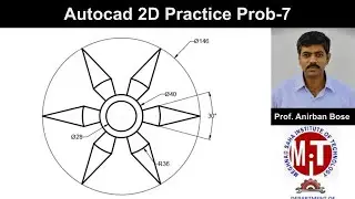 Autocad Practice Problem 7