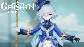 [Eng/Ru] Genshin Impact | ALL CUTSCENES | Катсцены задания Архонтов - Маскарад виновных.