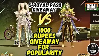 1000 Rupees Giveaway for Popularity | Popularity Battle Giveaway | #arpanarena #bgmi #popularity