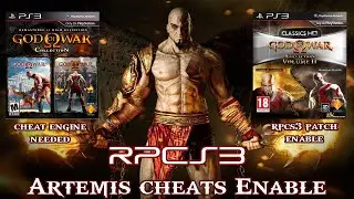 RPCS3 v.27 | God Of War Collections  v01.00 | Artemis Cheats Enabled (Files in Description)