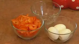 Салат из домашней птицы по венгерски