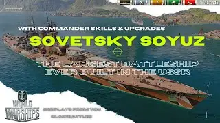 Sovetsky Soyuz USSR Battleship / WoWs Clan Battles / World Of Warships / Warships World [ 2021 ]