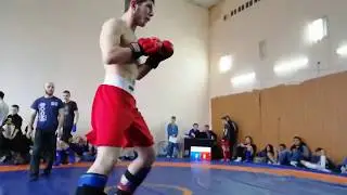 Борец нарвался на жесткого боксера!
