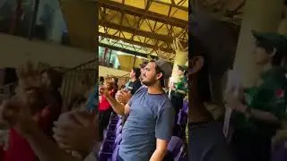 Crowd go crazy for Ifti Mania “ChaChu” Pakistan cricket 🇵🇰