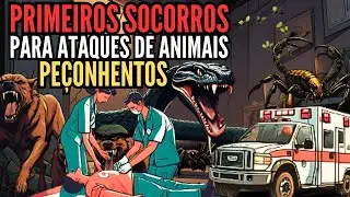 ANIMAIS PEÇONHENTOS - PRIMEIROS SOCORROS PARA ATAQUE DE ANIMAIS PEÇONHENTOS