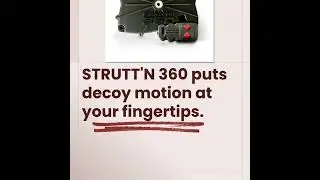 Get TV Quality Hunts with STRUTT'N 360 | Decoy Motion Made Easy! #turkeyhunting #hunting #outdoors