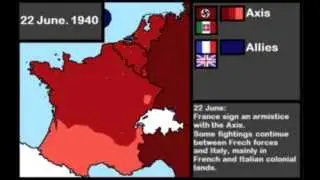 Axis invasion of France and the Low Countries: Every Day (WWII)