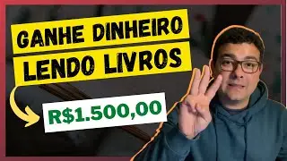 3 FORMAS DE GANHAR DINHEIRO LENDO LIVRO - PASSO A PASSO