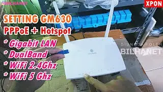 Router ONT Gigabit GM630 XPON WiFi DualBand 2.4Ghz dan 5G buat Pelanggan Spesial