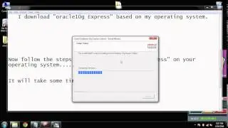 Installing oracle10g express on windows 7 (64 bit)