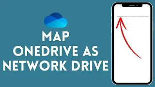 How to Map One Drive As Network Drive (2024) | One Drive Tutorial