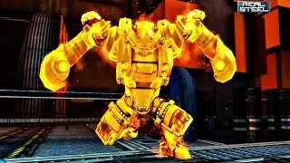 FULL Fire Golden Robot Real Steel Champions Simulator ( Android / IOS )