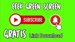 Green Screen Subscribe and Notifikasi HD (Kinemaster)
