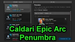 Caldari Epic Arc Penumbra - Join Us! - EVE Online Live