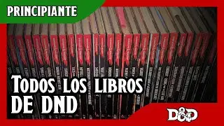 Un recorrido por TODOS los libros de #dungeonsanddragons  | ¿Cuáles hay en ESPAÑOL?