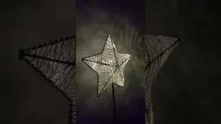 НОВОГОДНИЙ СВЕТИЛЬНИК белый