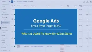 Break-Even ROAS in Google Ads | Why is It So Important to Know?