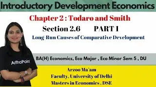 2024 Sem 5 | Sec 2.6 Part 1 | Introductory Development Economics | Conditional Convergence