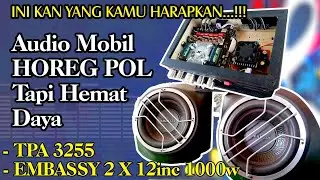 Subwoofer AUDIO MOBIL HOREG maximal tapi aman di Baterai. 2 unit EMBASSY 12 inc 1000 Watt.- Jojo CB