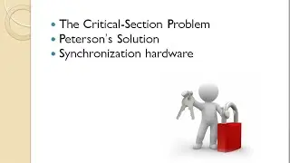 Introduction to process synchronization