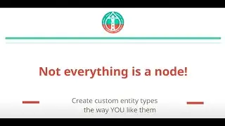 Not everything is a node. Create custom entity types the way YOU like them