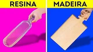 30+ PEÇAS COM RESINA EPÓXI para a sua vida diária