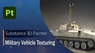 Military Vehicle Texturing | Adobe Substance 3D Painter
