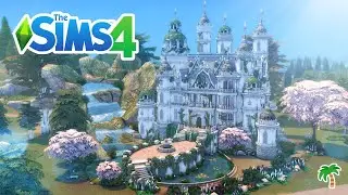 Overgrown Fantasy Castle 🏰 | The Sims 4 Speed Build | No CC