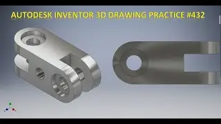 Autodesk Inventor 3d drawing Tutorial 