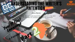 A Passage to Africa Part 2- First Language