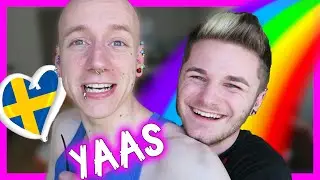 Gay YouTuber Eurovision 2016 Drunk Party | RolyVlogs