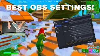 *BEST* OBS Studio Settings for Streaming/Recording Fortnite (BEST QUALITY NO LAG ⚡✅)