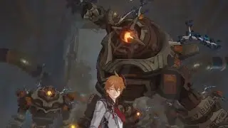 (KR Dub) Childe Teucer Ruin Guard Mr Cyclops Cool Cutscene in Tartalglia Story Quest