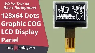 0.96 inch Low Cost Black 128x64 Graphic COG LCD Display ST7567 SPI