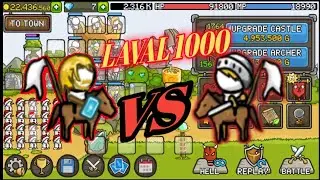 Grow castle/ THOR VS EDWARD In Lave 1000