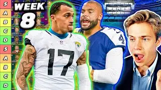 Week 8 Fantasy Football Rankings & Tiers (QB & TE)