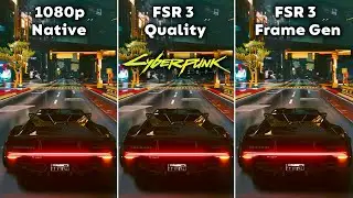 Cyberpunk 2077 Patch 2.13 AMD FSR 3 Frame Generation OFFICIAL RELEASE